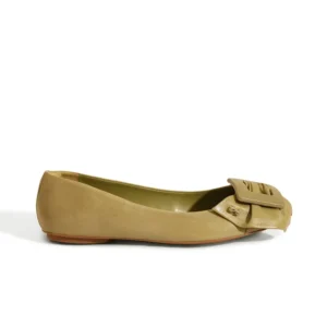 Zapatilla Femenina Aceituna