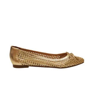 Zapatilla Punta Fina Santa Flor Femenino Cuero