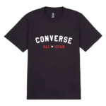 All Star Logo Printed Tee Black