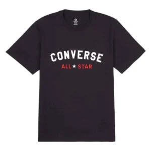 All Star Logo Printed Tee Black