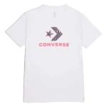 Star Chevron Tee White