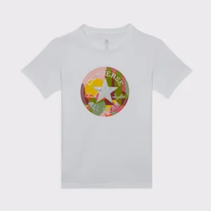 Metallic Desert Rave Tee White